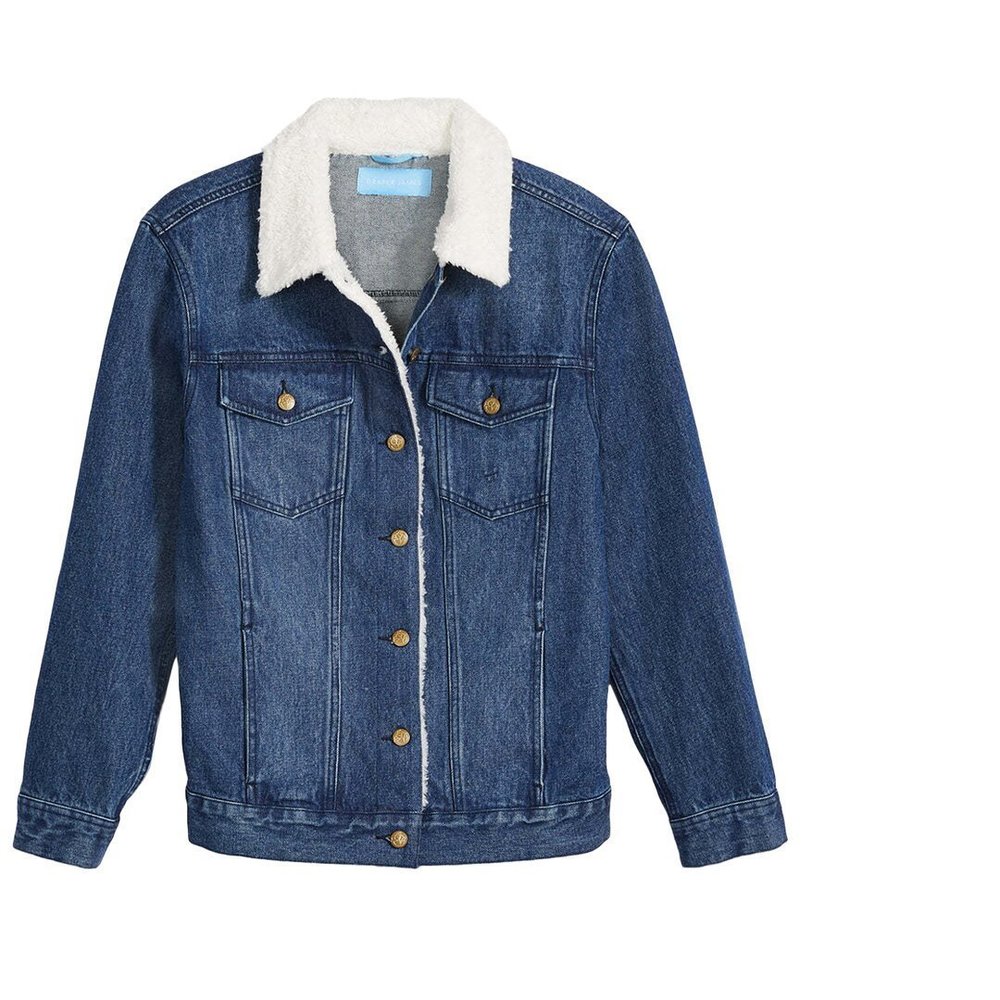 Draper James Shearling Jacket
